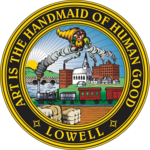 Seal of Lowell, Massachusetts